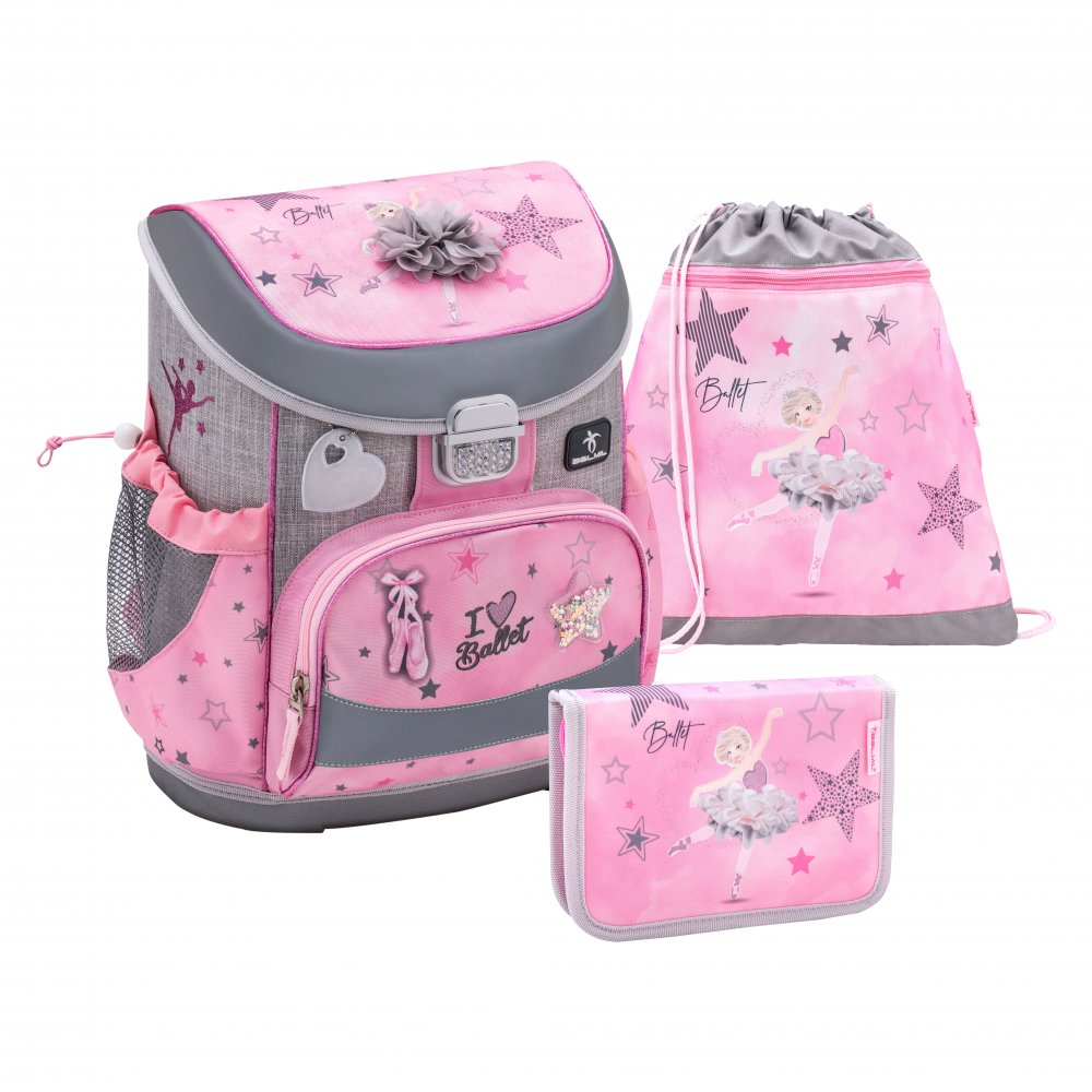 Koln Aktovka Belmil Mini Fit Ballet Light Pink Set S Pen Lem