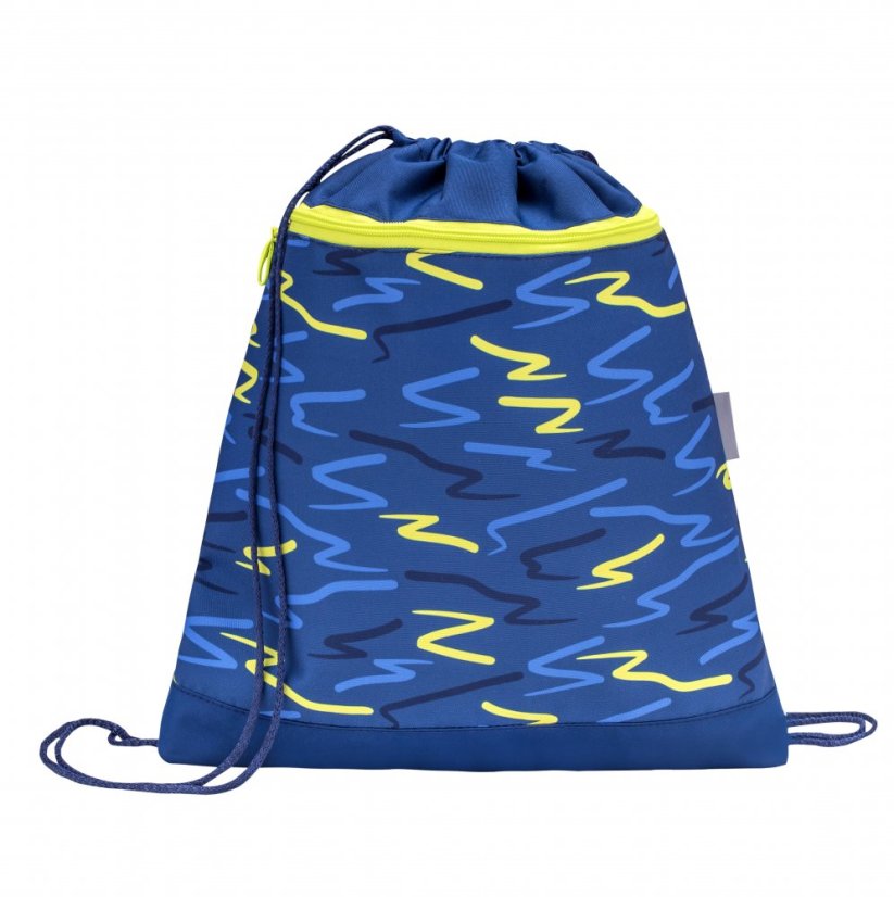 Školní batoh Belmil 405-51 Smarty Sketch Lime Green (set s penálem a sáčkem) + DÁREK