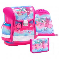 Školská taška Belmil 403-13 Classy Sweet Fairy (set s peračníkom a vreckom)