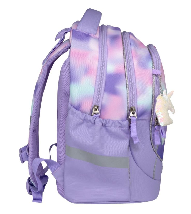 School backpack Belmil 338-87 Leisure Plus Bright Rainbow Unicorn