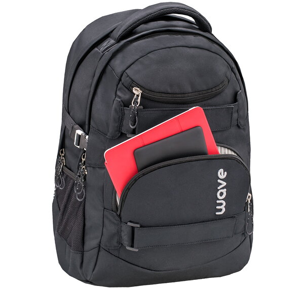 Plecak szkolny Belmil Wave 338-72 Infinity Black