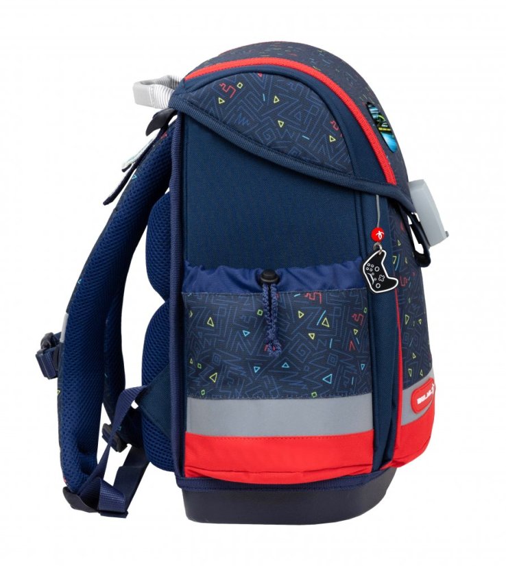 Školní aktovka Belmil 405-78 Classy Plus Gamer (set s penálem a sáčkem) + DÁREK