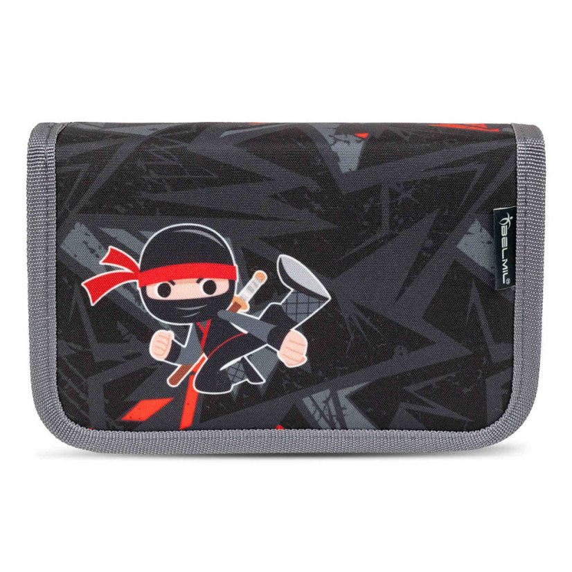Školní aktovka Belmil 405-41 Compact Ninja (set s penálem a sáčkem) + DÁREK