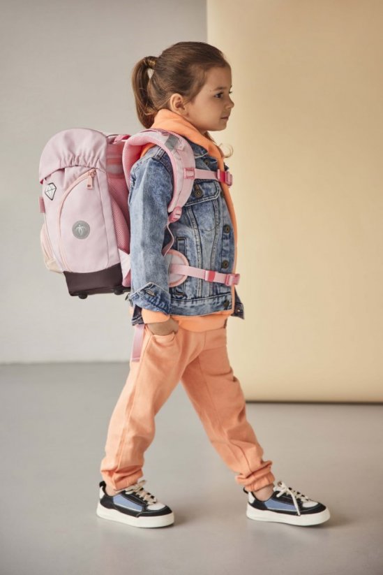 School backpack Belmil Premium 405-73/P Comfy Plus Glam (set with 2 pencil cases and gym bag)