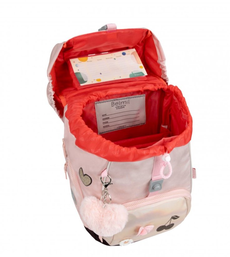 Školský batoh Belmil Premium 405-73/P Comfy Plus Glam (set s peračníkom, puzdrom a  vreckom)