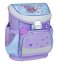 School bag Belmil 405-33 Mini-Fit Purple Blue Butterfly (set with pencil case and gym bag) + GIFT