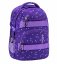 Školní batoh Belmil Wave 338-72 Infinity Purple Dots