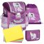 Tornister szkolny Belmil 403-13 Classy Little Princess Purple (zestaw z piórnikiem i workiem) + PREZENT