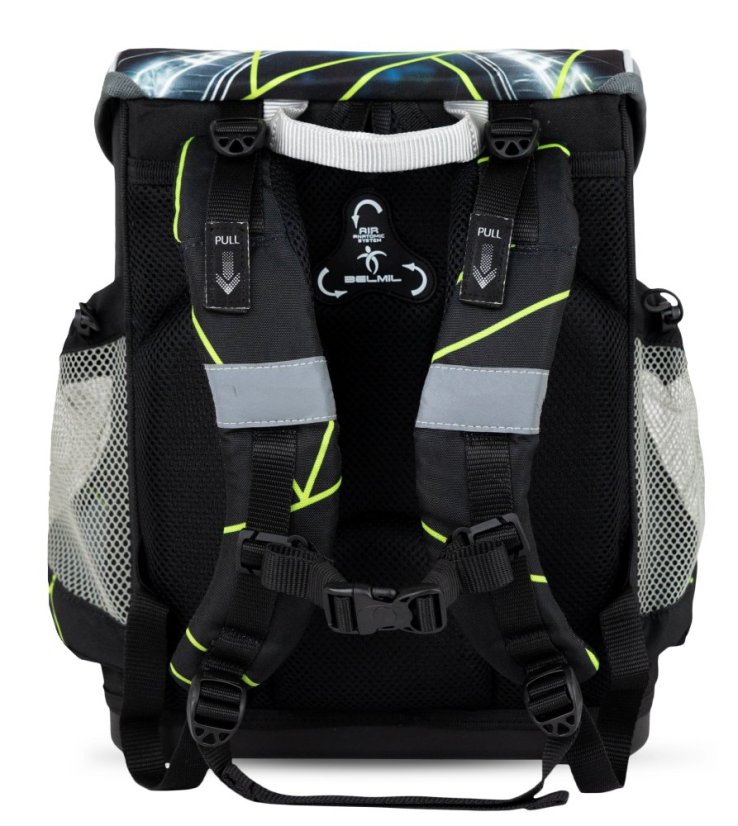 Školní aktovka Belmil 405-33 Mini-Fit Champions's Kick (set s penálem a sáčkem) + DÁREK