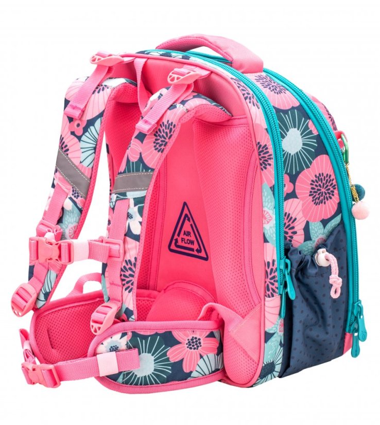 School bag Belmil 338-82 Sturdy Floral (set with pencil case)