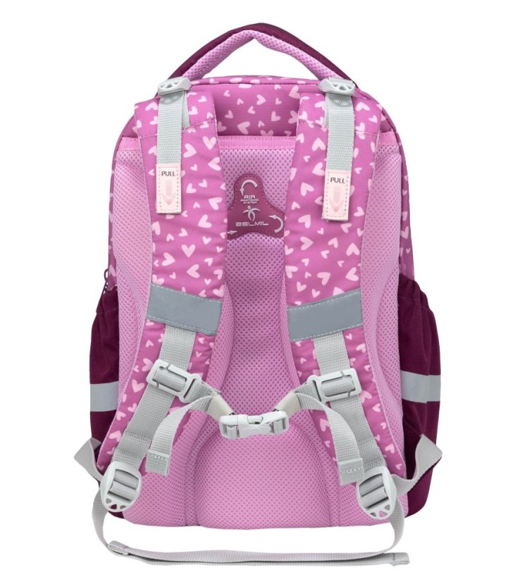 Školní batoh Belmil 338-87 Leisure Plus Puppy Love