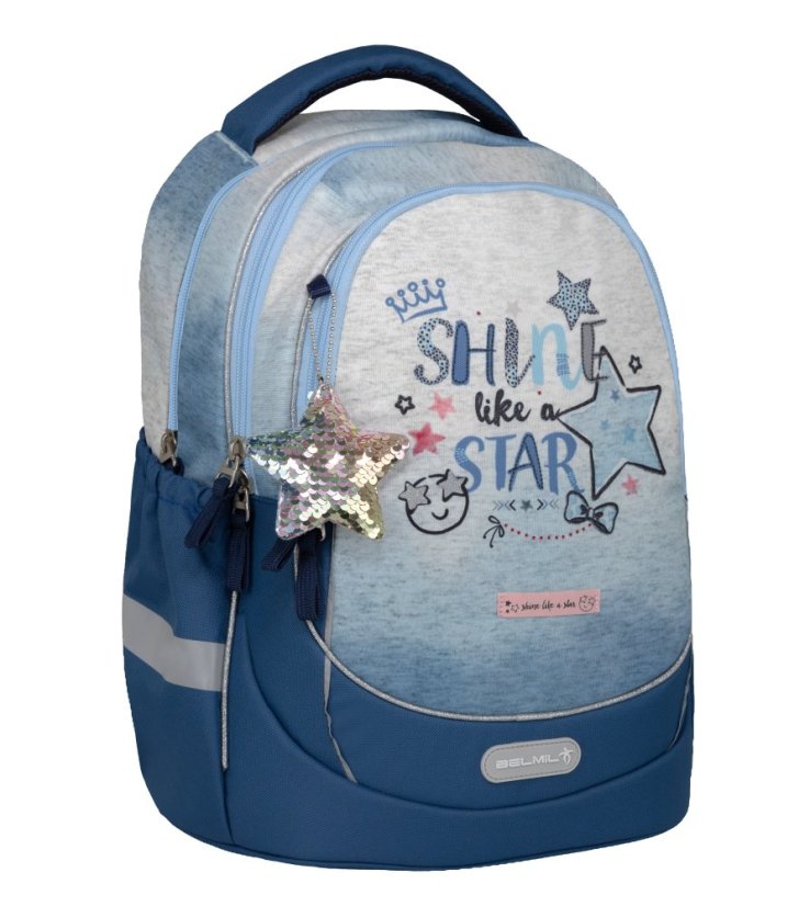 Školský batoh Belmil 338-87 Leisure Plus Shine Like a Star