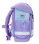 Školní aktovka Belmil 403-13 Classy Purple Blue Butterfly (set s penálem a sáčkem) + DÁREK