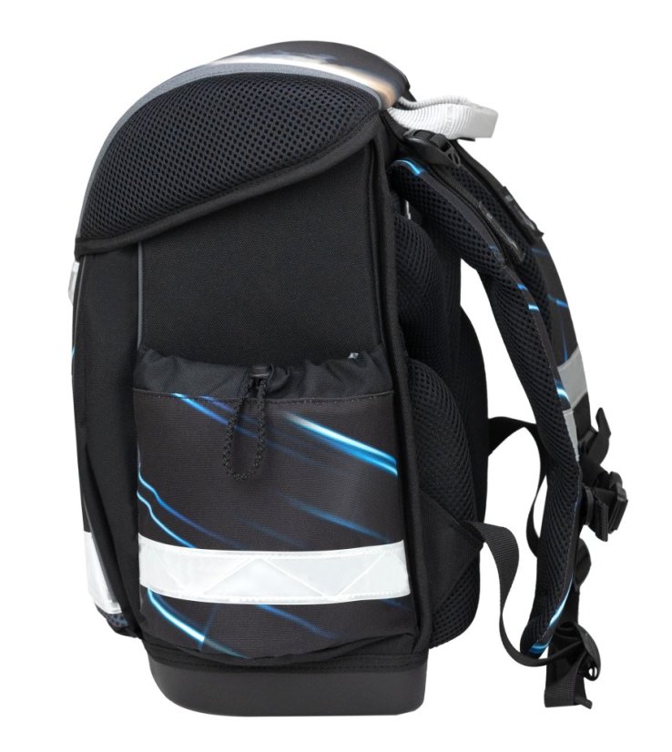 Školní aktovka Belmil 403-13 Classy Midnight Turbo (set s penálem a sáčkem) + DÁREK