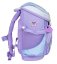 School bag Belmil 405-33 Mini-Fit Purple Blue Butterfly (set with pencil case and gym bag) + GIFT