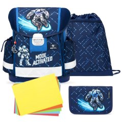 School bag Belmil 403-13 Classy CyberNova (set with pencil case and gym bag) + GIFT