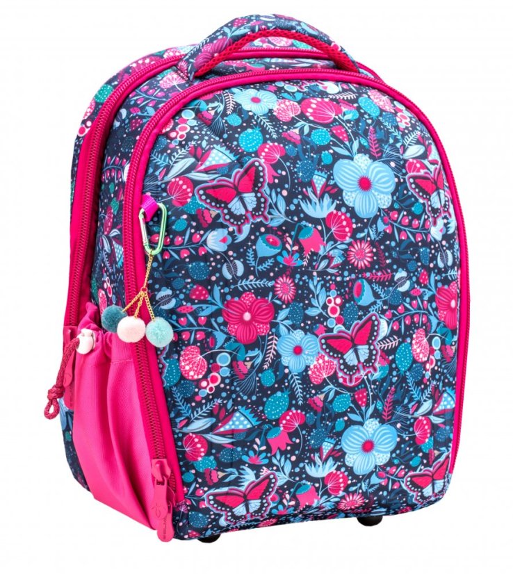 School bag Belmil 338-82 Sturdy Butterfly (set with pencil case)