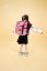 Školní aktovka Belmil 405-78 Classy Plus Pink Black (set s penálem a sáčkem) + DÁREK