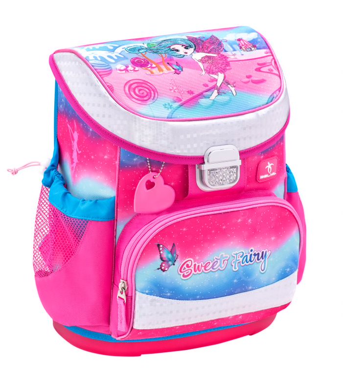 Školská taška Belmil 405-33 Mini-Fit Sweet Fairy (set s peračníkom a vreckom)