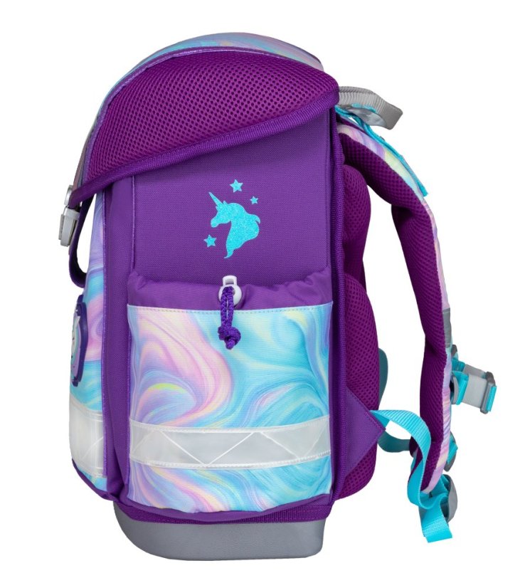Školní aktovka Belmil 403-13 Classy Unicorn Dream (set s penálem a sáčkem) + DÁREK