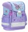 Školní aktovka Belmil 403-13 Classy Purple Blue Butterfly (set s penálem a sáčkem) + DÁREK