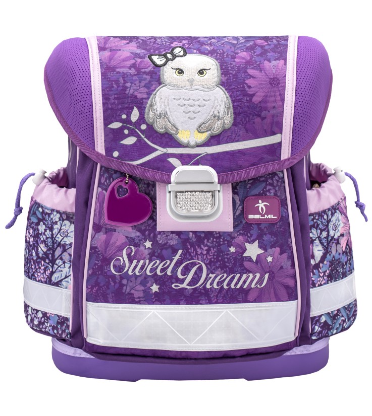 Školská taška Belmil 403-13 Classy Sweet Dreams (set s peračníkom a vreckom)