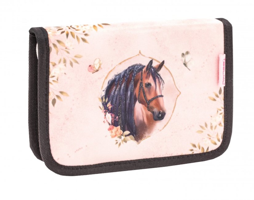 Tornister szkolny Belmil 405-33 Mini-Fit Horse Chestnut (zestaw z piórnikiem i workiem) + PREZENT