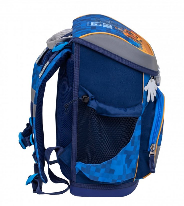 School bag Belmil 405-33 Mini-Fit Bulldozer (set with pencil case and gym bag)
