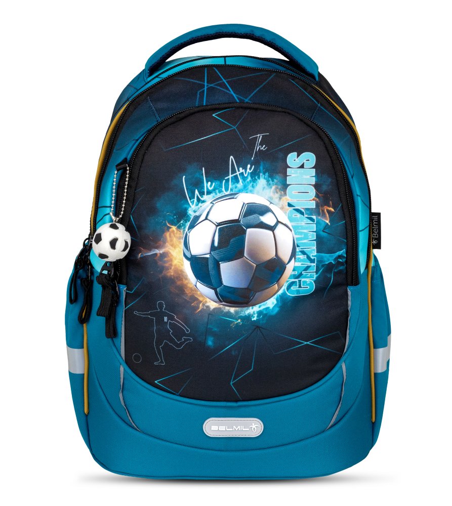 School backpack Belmil 338-87 Leisure Plus Fire Football :: Belmil