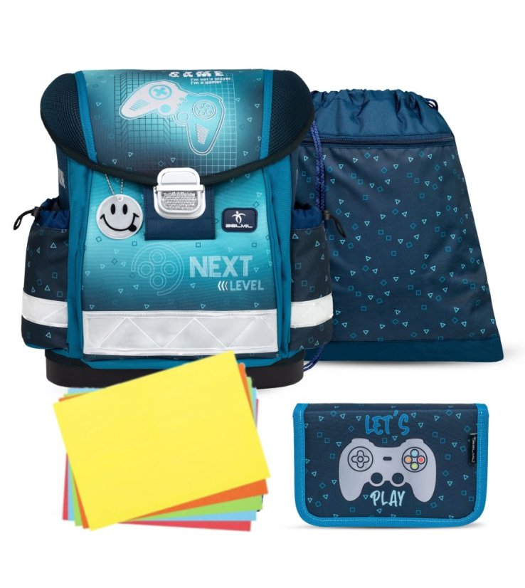 School bag Belmil 403-13 Classy Next Level (set with pencil case and gym bag) + GIFT