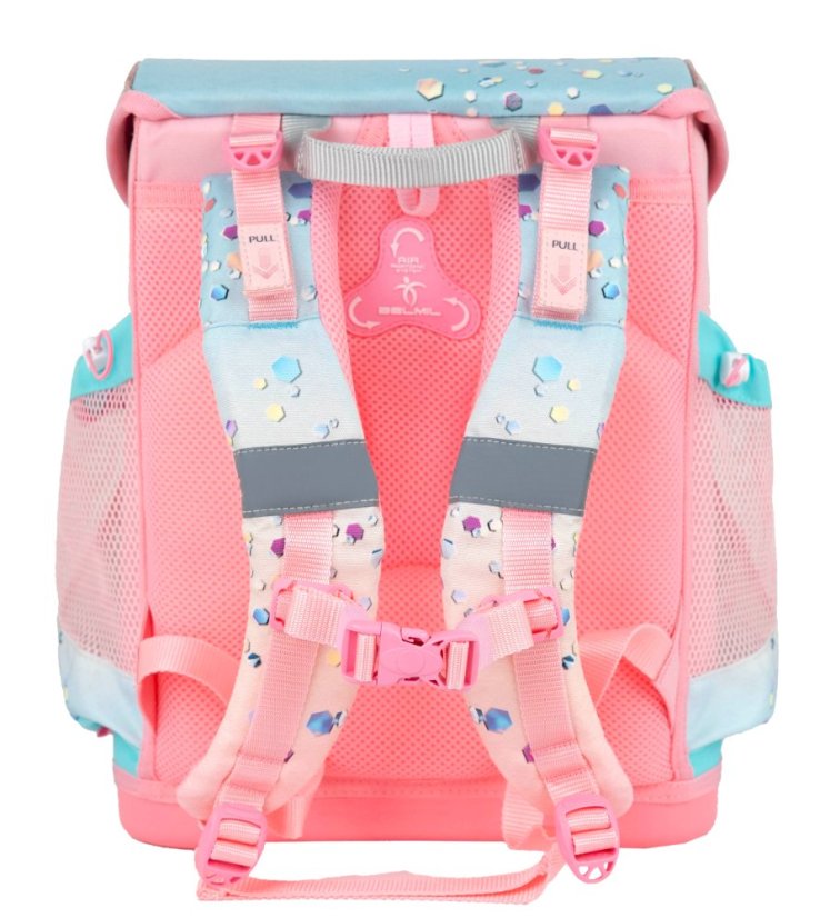 Školní aktovka Belmil 405-33 Mini-Fit Dream Hooves (set s penálem a sáčkem) + DÁREK