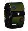 Iskolai hátizsák Belmil Premium 405-73/P Comfy Plus Black green (szett táska, 2 tolltartó, tornazsák és 6 db. matricaszett)