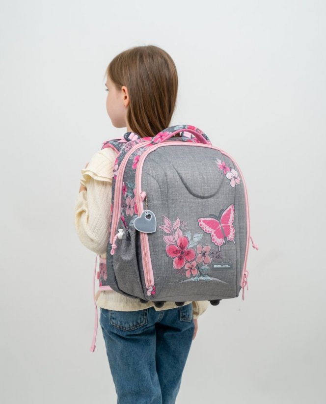 School bag Belmil 338-82 Sturdy Elegant (set with pencil case)