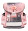 Školská taška Belmil 403-13 Classy Ballerina Black Pink (set s peračníkom a vreckom) + DARČEK