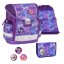 School bag Belmil 403-13 Classy Violet Universe (set with pencil case and gym bag) + GIFT