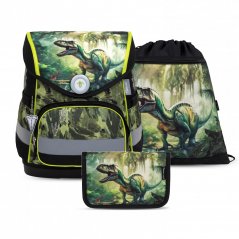 School bag Belmil 405-41 Compact Lost World (set with pencil case and gym bag)