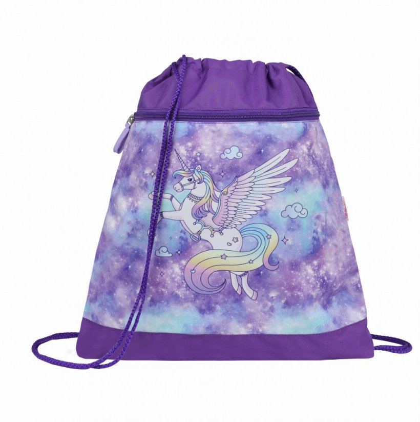 School bag Belmil 403-13 Classy Diamond Unicorn (set with pencil case and gym bag)