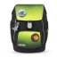 Školní batoh Belmil Premium 405-73/P Comfy Plus Black green (set s penálem, pouzdrem, sáčkem a 6 nálepek)