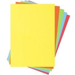 Folder z kolorowego papieru A4