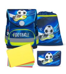 School bag Belmil 405-41 Compact Kick the Ball (set with pencil case and gym bag) + GIFT