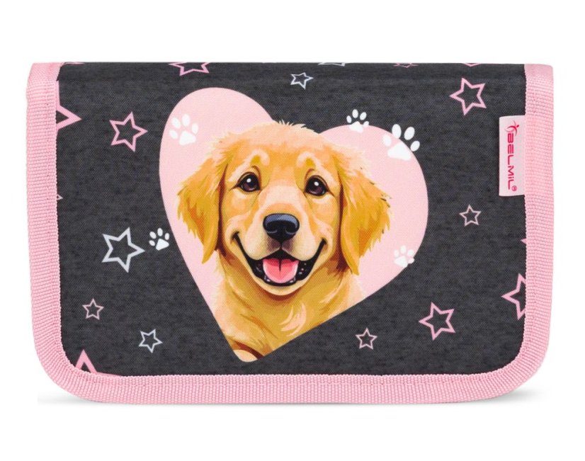 Školní aktovka Belmil 403-13 Classy Starry Paws (set s penálem a sáčkem) + DÁREK