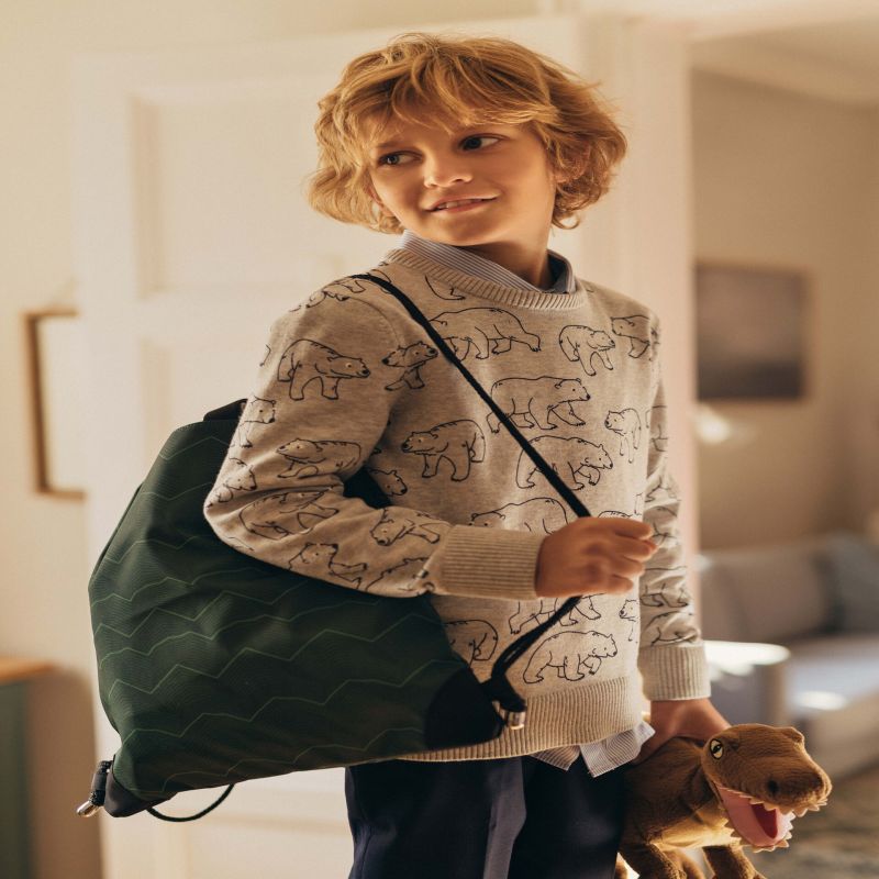 Školský batoh Belmil Premium 405-73/P Comfy Plus Twist of Lime (set s peračníkom, puzdrom, vreckom a 4 nálepky)