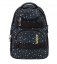 Školský batoh Belmil Wave 338-72 Infinity Black and Yellow Dots