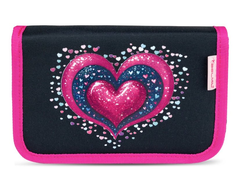 Školská taška Belmil 403-13 Classy Dark Pinky (set s peračníkom a vreckom) + DARČEK