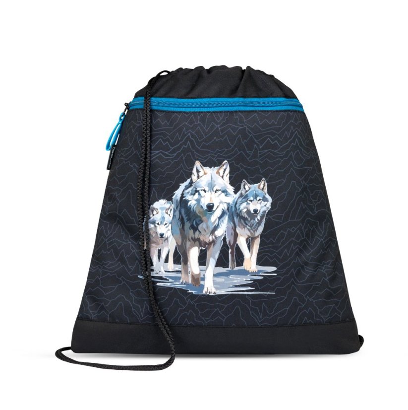 Školní aktovka Belmil 403-13 Classy Wolves Pack (set s penálem a sáčkem) + DÁREK