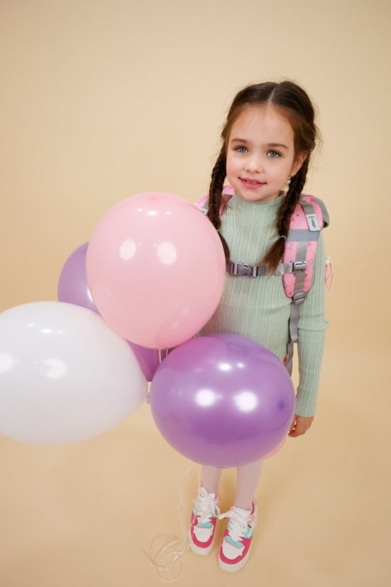 Školská taška Belmil 403-13 Classy Ballet Light Pink (set s peračníkom a vreckom) + DARČEK