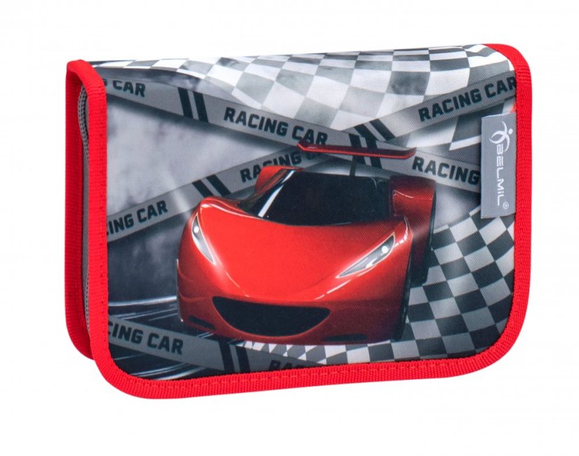 Školní aktovka Belmil 403-13 Classy Drift Racing (set s penálem a sáčkem) + DÁREK