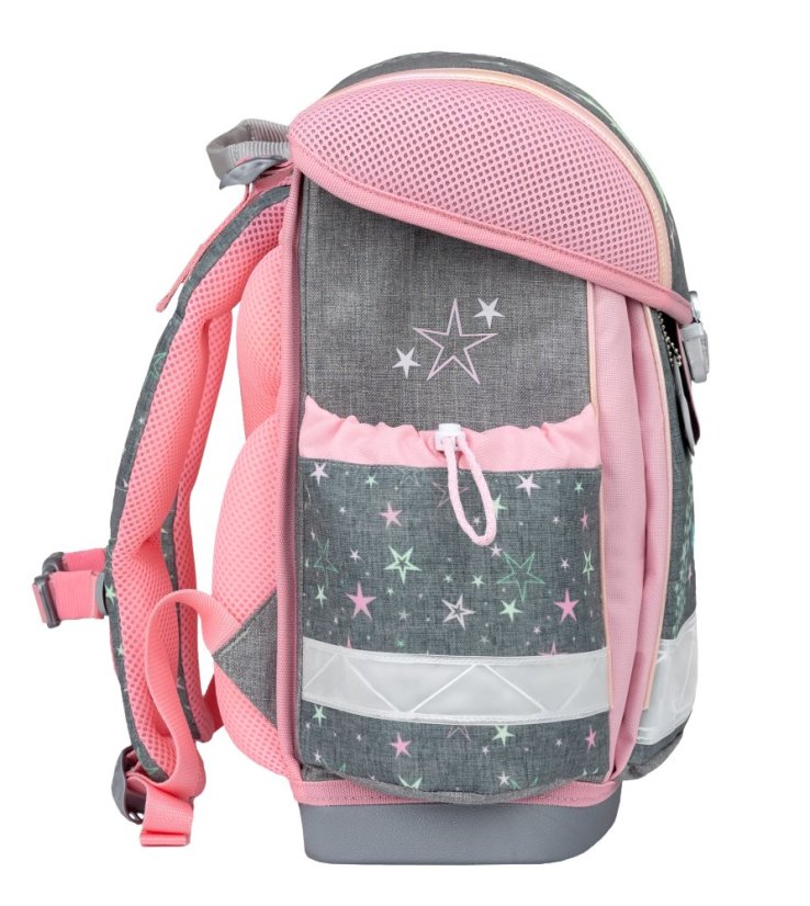 Školní aktovka Belmil 403-13 Classy Shine Bright (set s penálem a sáčkem) + DÁREK