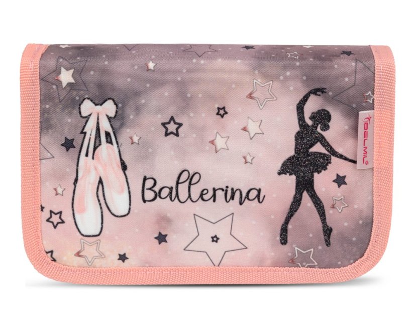 Školní aktovka Belmil 403-13 Classy Rose Ballet (set s penálem a sáčkem) + DÁREK