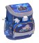 Školní aktovka Belmil 405-33 Mini-Fit Race Car Blue (set s penálem a sáčkem) + DÁREK